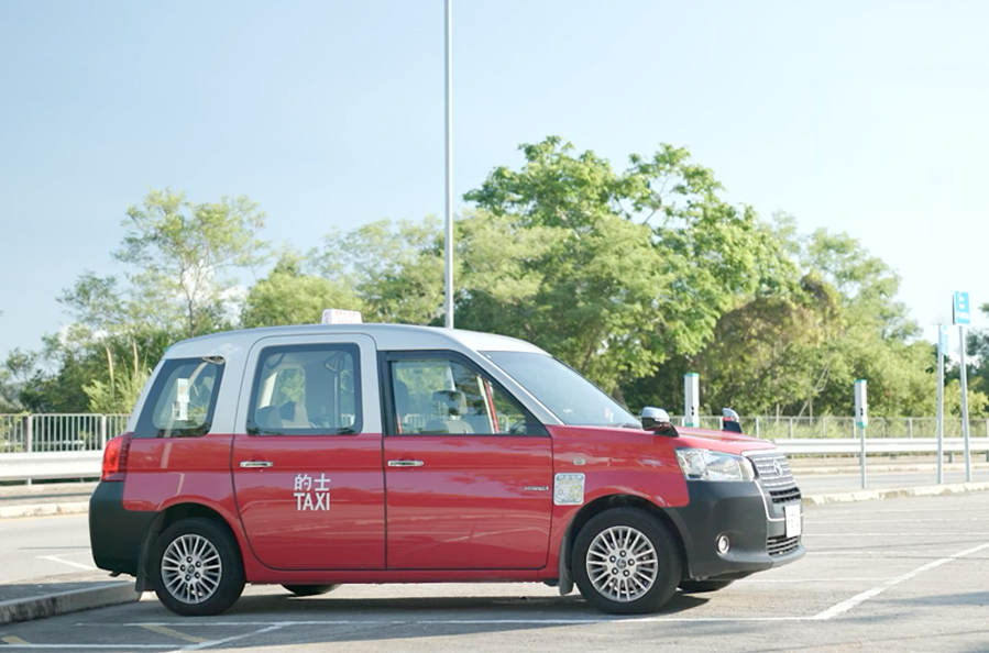 為的士車主和司機辦理「易通行」申請的客戶服務中心及專屬服務點