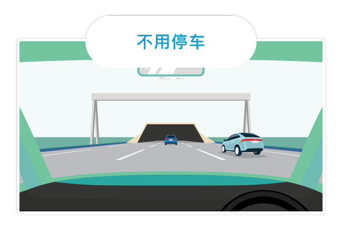 不用停车